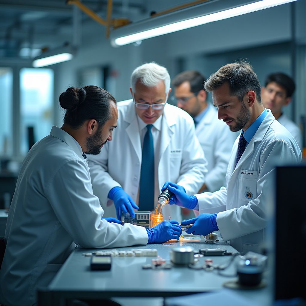 Laboratorio de análisis de Heptanesian