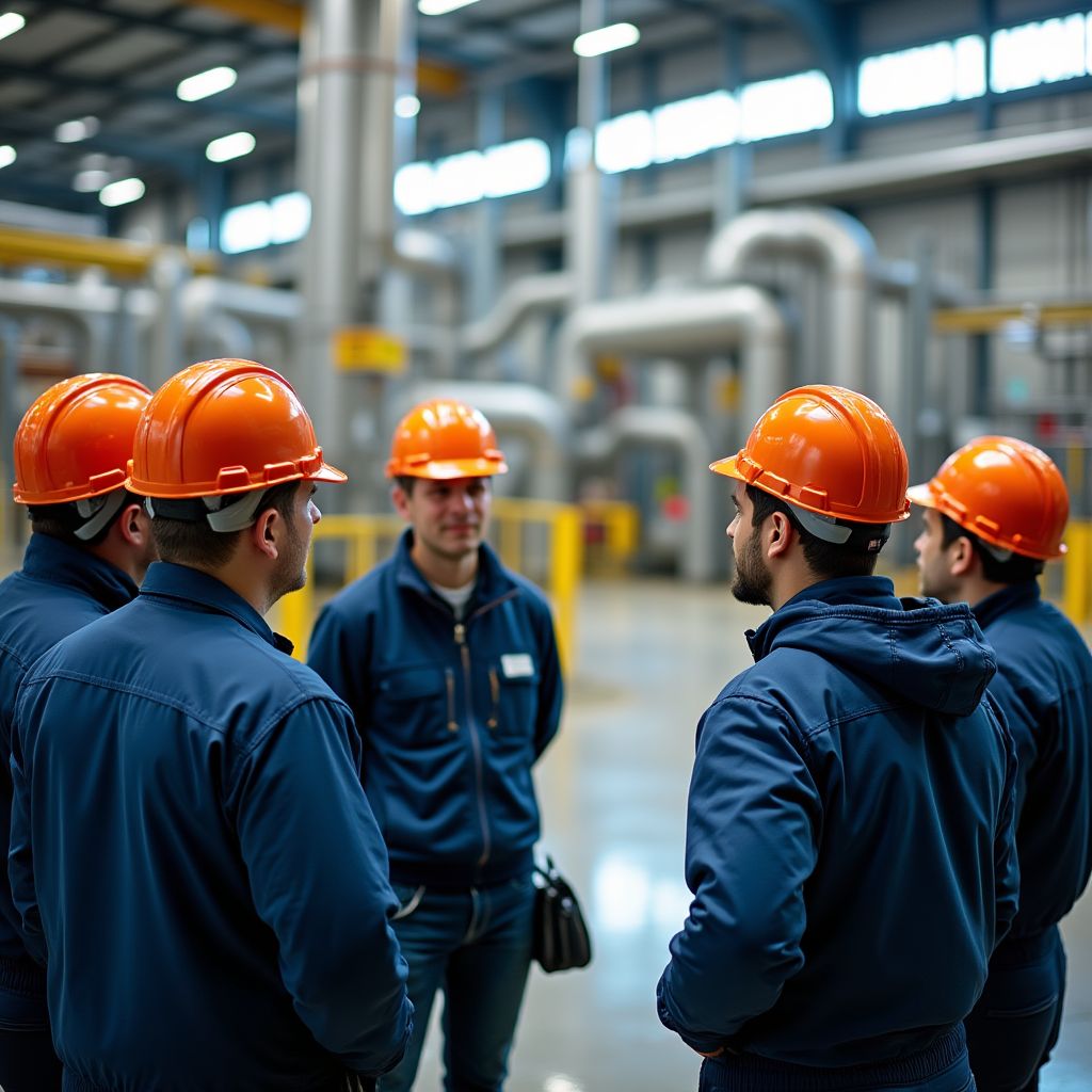 Visita técnica a instalaciones petroleras